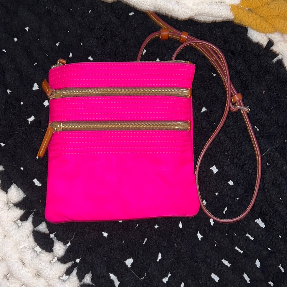 Dooney and Bourke Hot Pink Crossbody Bag